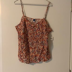 Old Navy Floral Tank Top